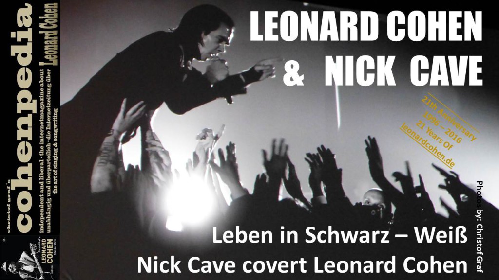 leonard cohen nick cave